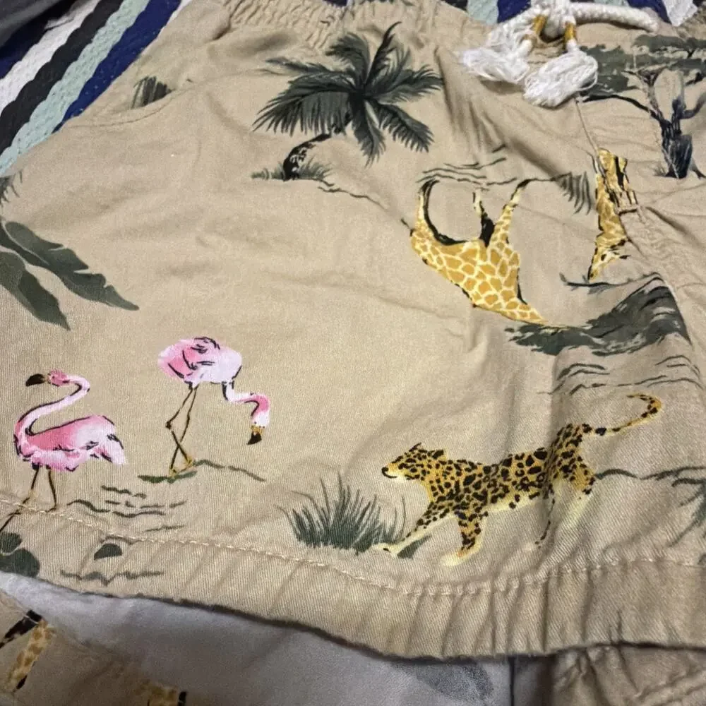Old Navy Safari Draw String Shorts Girls Size XL 14